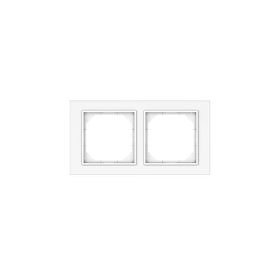 Kornizë për ndërprerës Vila FRAME R02 ST150, 1 vend, e bardhë