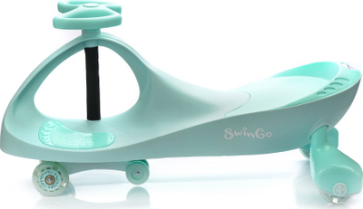 Makina lodër Meteor Swingo 22666 Gravity Ride-On, rrota PU me LED, deri 50 kg, shumëngjyrëshe