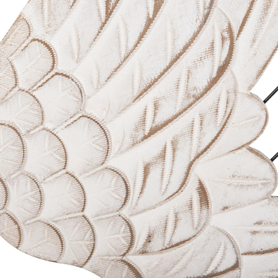Dekor muri Wings 39x1,5x92Hcm (HM4223), bardhë/ zezë