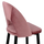 Karrige bar Harper HM8526.02, velvet, kornizë metalike, dusty apple