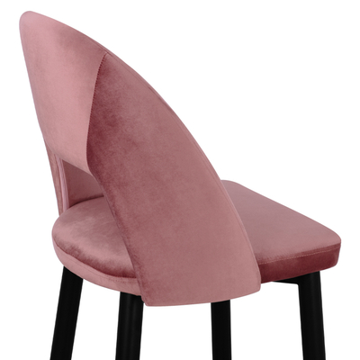 Karrige bar Harper HM8526.02, velvet, kornizë metalike, dusty apple