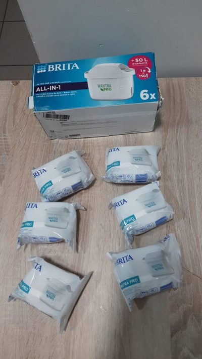Rimbushës filtri uji BRITA MAXTRA PRO All in 1, reduktim papastërtish dhe klori, zvogëlim gëlqereje