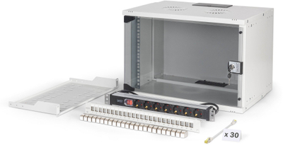 Set rrjeti Digitus SOHO Pro Network 7U, 19", 540 x 400 mm, gri