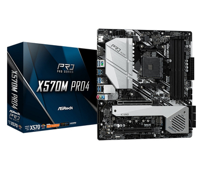 Pllakë amë Asrock X570M Pro4 AMD X570 Socket AM4 micro ATX