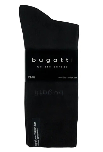 Set çorape për meshkuj Bugatti, 6 palë, të zeza
