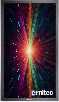 Ekran profesional Ernitec 0070-24165-HB3000-INDOOR-P, 65", 4K UHD, 3000 nits, i zi