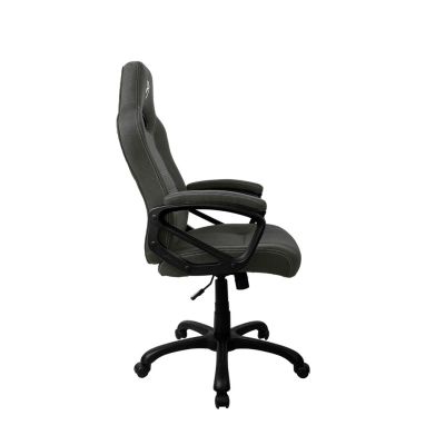 Karrige gaming Arozzi Enzo, e rehatsme, me material tekstili, gri e errët me t’zeza