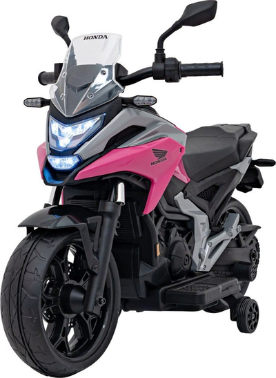 Motoçikletë elektrike për fëmijë Honda NC750X TR2306, 12V, MP3 Bluetooth, rozë