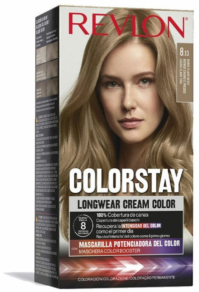 Боја за коса Revlon Colorstay Longwear Cream Color 8.13, светло руса бејж