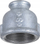 Lidhës reduktues AGAflex 41003012, 1 1/4" në 1/2", i veshur me zink