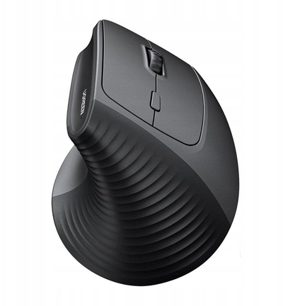 Mouse vertikal UGREEN ergonomik, wireless 2.4GHz, 4000DPI, i zi