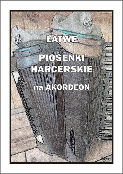 Libër muzike Contra Easy Scout Songs for Accordion, harmonikë, 28 faqe, polonisht