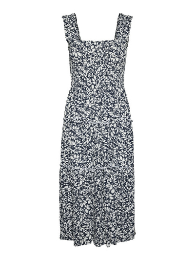 Fustan për femra VERO MODA Menny Smock, i zi/bardhë