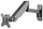 Mbajtëse muri për monitor Manhattan 461610, 17"-32", me gas spring, e zezë