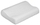 Jastëk ortopedik CERVICAL MED PILLOW, ergonomik për qafë, i bardhë