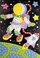 Set mozaik me shkumë Titanum Foam Mosaic Astronaut, 16.3 x 23.4 cm, për fëmijë