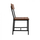 Karrige metal + acacia 45.5×43.5×85.5 cm (HM8179.11)