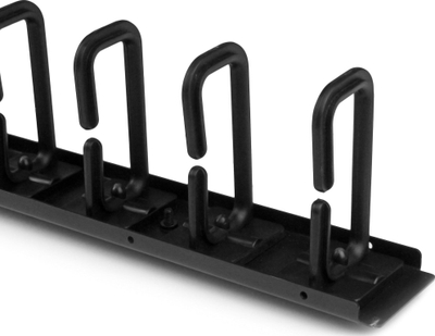 Organizues vertikal kabllosh StarTech.com, 2.8 ft, me grep D-ring, i zi