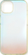 Këllëf telefoni Hurtel Aurora për iPhone 13, xhel transparent, efekt iridescent, blu
