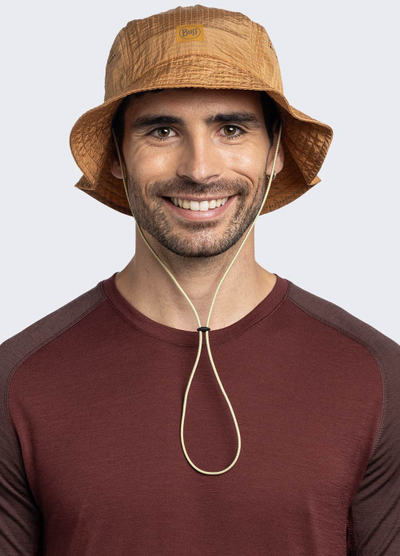 Kapelë BUFF Go Bucket Hat 221, UPF50, L/XL, ngjyrë xhinxher