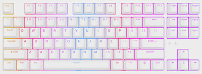 Tastierë mekanike Genesis THOR 404 TKL, Gateron Yellow Pro, RGB, e zezë