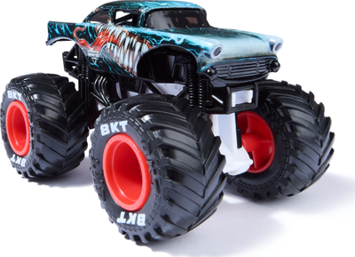 Set lodrash Monster Jam Marvel Venom kundër Spider-Man, kamionçina die-cast, shkallë 1:64, shumëngjyrësh