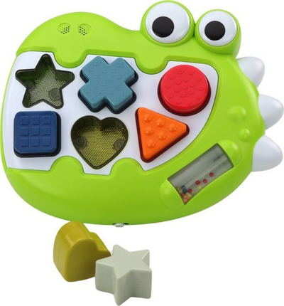 Lodër sorter dinozaur Leantoys Playing Dinosaur Sorter, muzikore, shumëngjyrëshe
