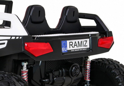 Makina elektrike për kalamaj Ramiz Clash, 12V, drita LED, e bardhë
