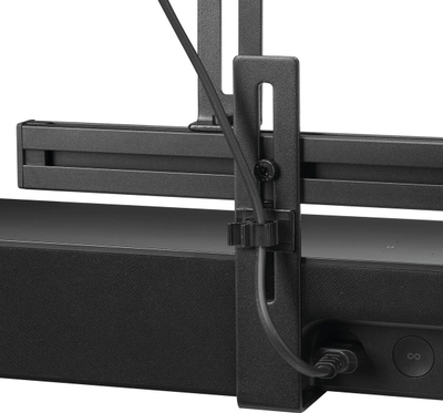 Mbajtëse soundbar Vogels SOUND 3550, për TV, përshtatshme për Sonos Arc dhe Playbar, e zezë