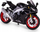 Model motori Daff RMZ Aprilia RSV4 RR 2020, shkalla 1:12, i zi
