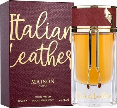 Парфем Maison Asrar Italian Leather, Eau de Parfum, 80 ml, спреј