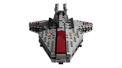Set ndërtimi LEGO Star Wars Venator-Class Attack Cruiser 75441, 643 pjesë, për ekspozim, shumëngjyrësh