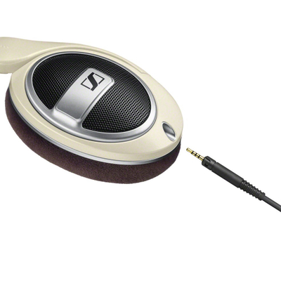 Kufje Sennheiser HD 599, mbi vesh, të zeza/bezhë