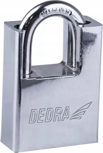 Kyç sigurie DEDRA 11U150, 40mm, trup gize, i veshur me nikel