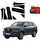 Film mbrojtës shtyllash GrizzGlass BodyShield Black për SsangYong Rexton 2023 2025, set 10 copë, i zi