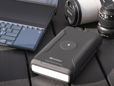 Powerbank Sandberg Survivor 7in1 72000, 72000mAh, karikim wireless, i zi