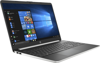 Laptop HP 15, 15.6", Intel Core i3, 4GB RAM, 256GB SSD, Intel UHD Graphics, gri / argjendtë