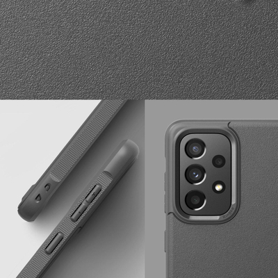 Mbulesë mbrojtëse Ringke Onyx për Samsung Galaxy A73, TPU, rezistente ndaj rënieve, gri