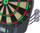 Dartboard elektronik Enero 47 cm, ekran LED, me shumë lojëra, i zi