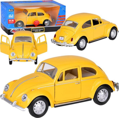 Makina lodër koleksionuese Volkswagen Classical Beetle 1967, shkalla 1:36, metalike, shumëngjyrëshe