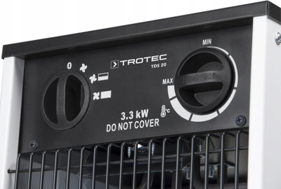 Ngrohëse elektrike Trotec TDS 20, 3.3 kW, metal, e zezë