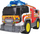 Set lodrash zjarrfikse Dickie Toys Fire Rescue Unit, makinë shpëtimi, e kuqe