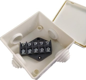 Kuti shperndarëse elektrike Pak-plast P-7 P7/A, 87x87x45mm, IP44, e bardhë