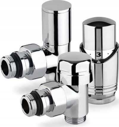 Aksesor termostatik universal M30x1.5, për valvula radiatori, metalik