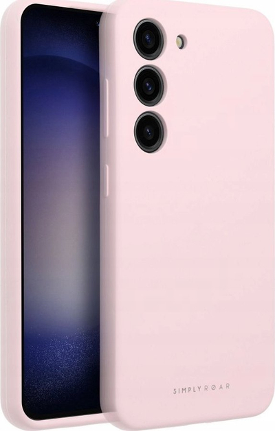 Këllëf telefoni Roar Cloud Skin për Samsung Galaxy A54 5G, silikon, rozë e çelët