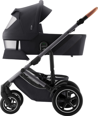 Karrocë për kalamaj Britax Römer Smile 5Z Comfort Plus, set 4 në 1, deri 22 kg, gri