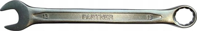 Çelës i kombinuar Partner 13mm, gjatësi 170mm, çelik Cr V, argjendtë