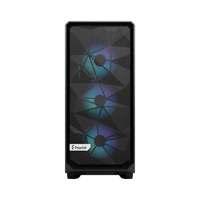 Kasë Fractal Design Meshify 2 Compact RGB Black TG Light Tint, e zezë