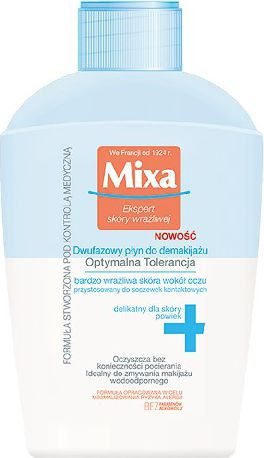 Mixa Optimal Tolerance Двофазен Отстранувач на Шминка, 125 ml