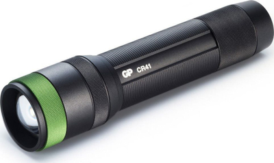 Elektrik dore GP Torch CR41, 650 lumen, ngjyrë e zezë